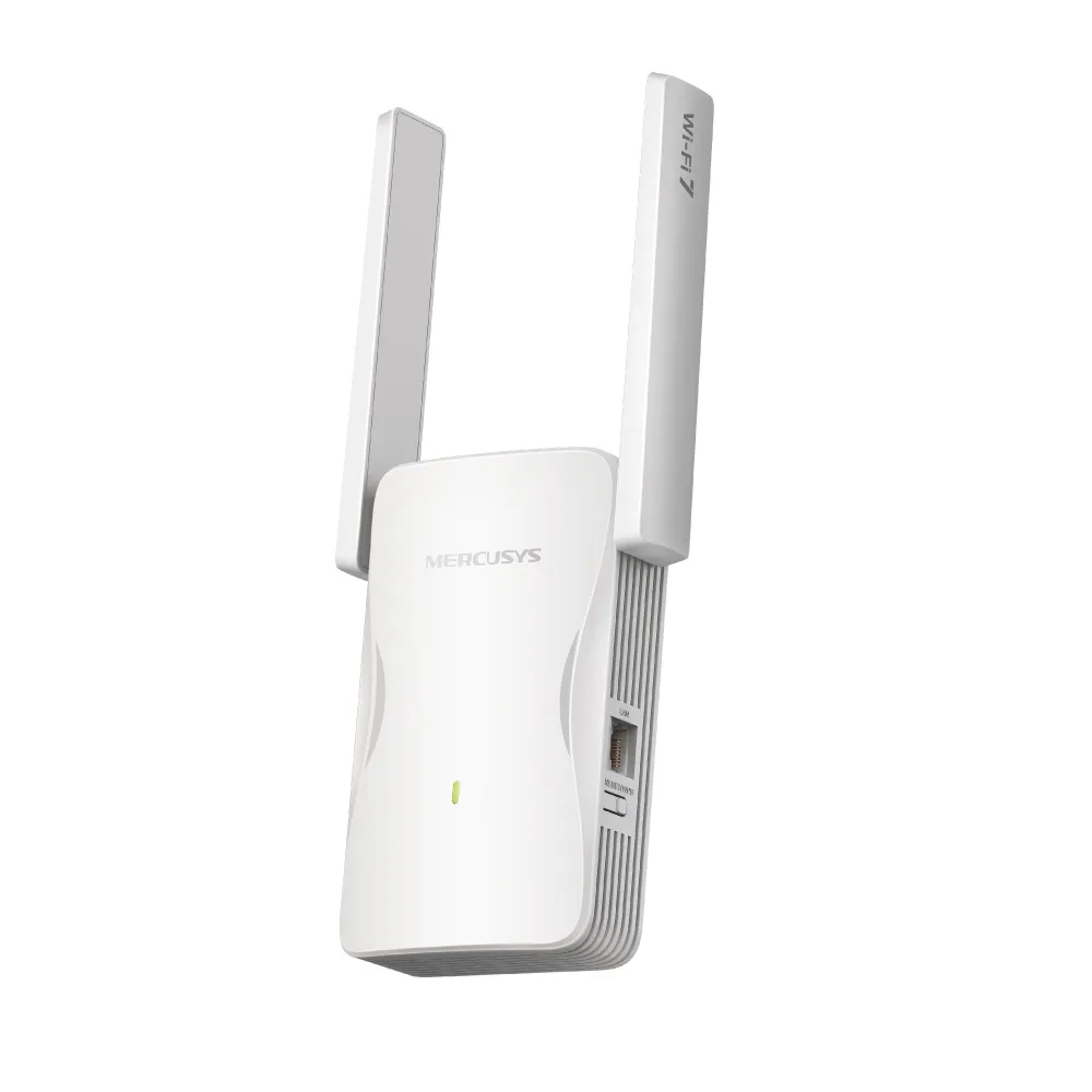 【Mercusys 水星】ME25BE Wi-Fi7 BE6500雙頻訊號延伸器 Gigabit 一鍵設定(MLO/EasyMesh/基地台模式)