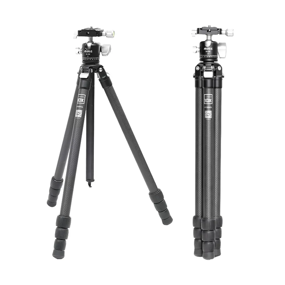 【AOKA】KY224CL + BH-25R 輕量化 四節碳纖維三腳架套組(總代理公司貨)