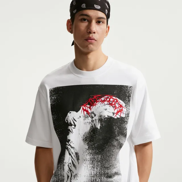 【NIKE 耐吉】短袖上衣 男 女 T恤 AS U NSW TEE LSE YMH DINO PRIN 白 IQ5863-100