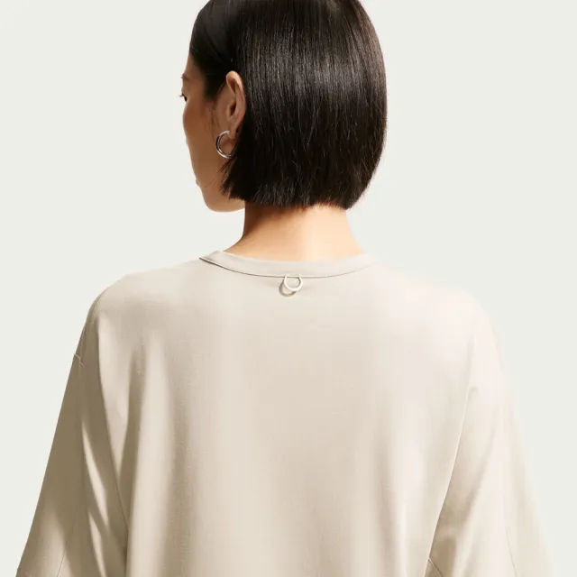 【NIKE 耐吉】短袖上衣 女 T恤 排汗 AS W NK DF 24.7 IS LGT SS TOP 米 IQ9333-236