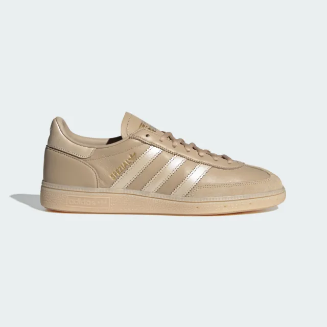【adidas 愛迪達】Handball Spezial 男女 休閒鞋 復古 皮革 流行 米棕 奶茶(KJ1166)