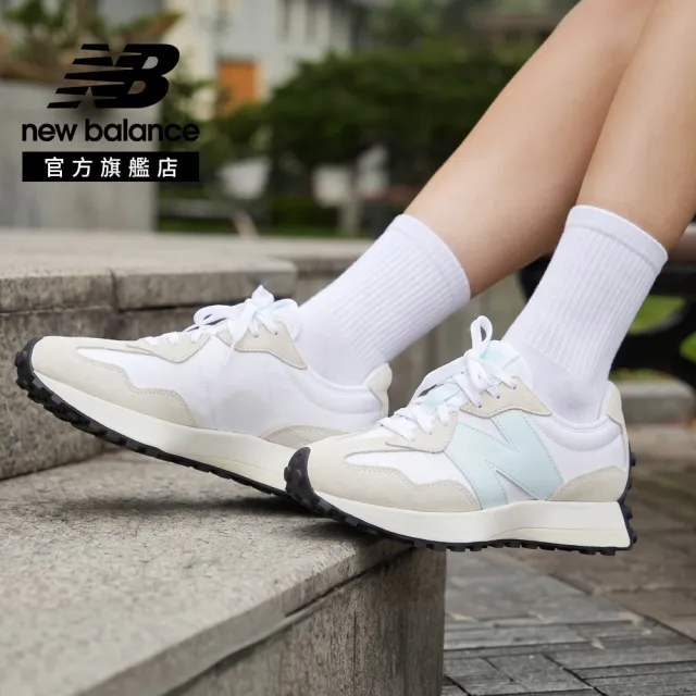 【NEW BALANCE】NB 327復古鞋/運動鞋_W32712I-B_女性_淡藍色