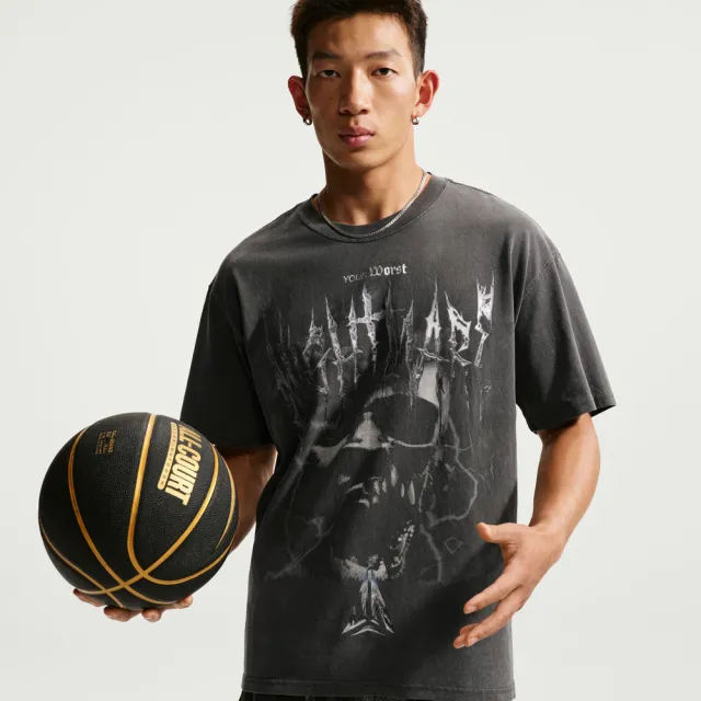 【NIKE 耐吉】短袖上衣 男 速乾 AS JM M NK TEE LSE OG NIGHTMAR 黑綠 IM5067-010