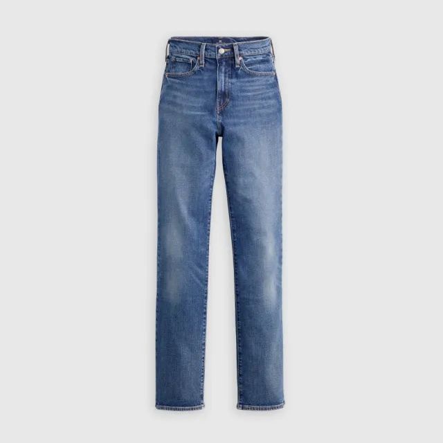 【LEVIS】BLUETAB™ 高腰修身牛仔褲 / 微彈性 女生牛仔褲 人氣新品 006U8-0001