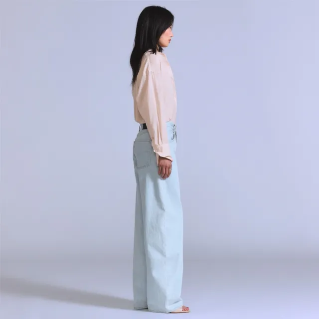 【LEVIS】BLUETAB™ Drop Barrel繭型低腰牛仔寬褲 / 日本面料 女生牛仔褲 人氣新品 003J4-0007