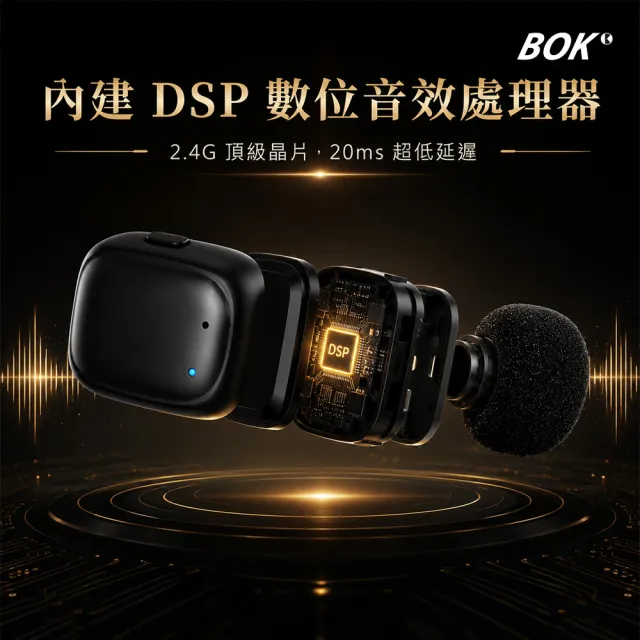 【BOK】AT Model S 專業級 2.4G 無線音訊傳輸麥克風