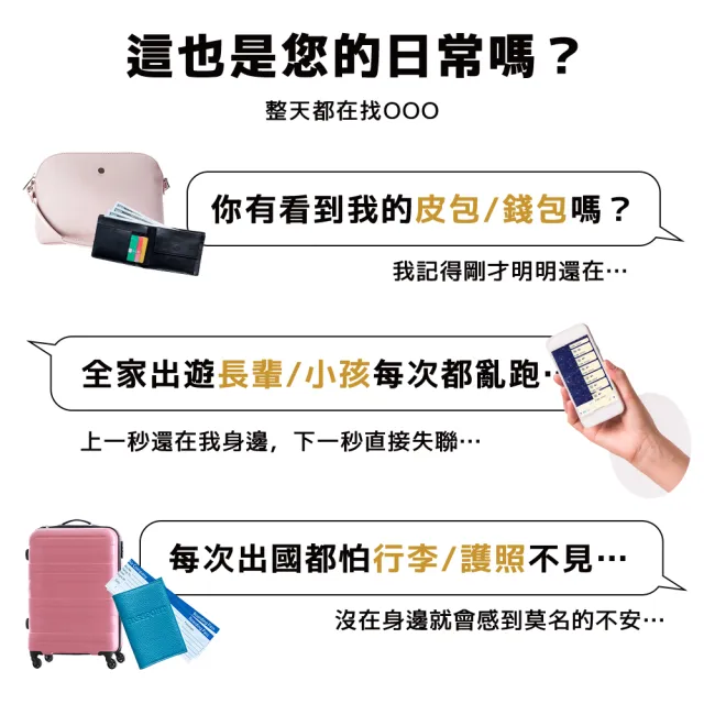 Slimca HERE 2 GEEKER 超薄防丟卡(台灣製)-Android系統/iOS系統