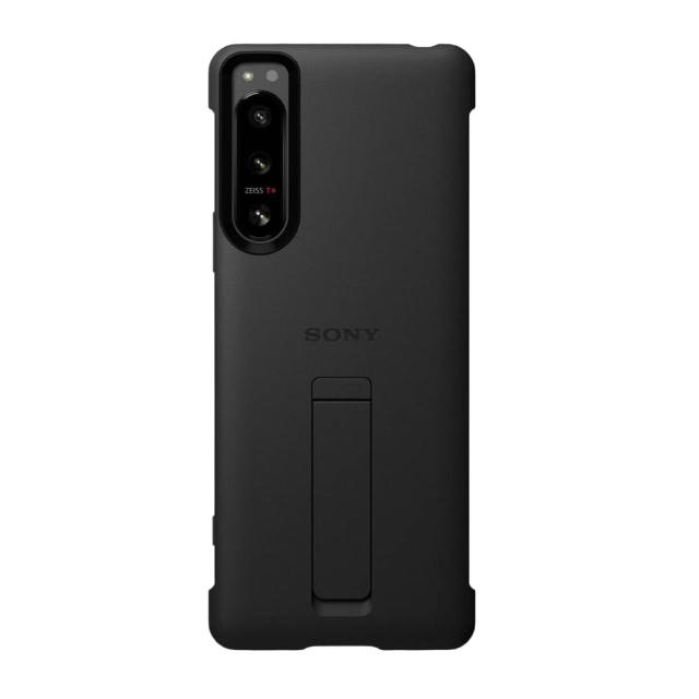 【SONY 索尼】原廠 Xperia 5 IV 時尚保護殼 - 附支架 (XQZ-CBCQ)