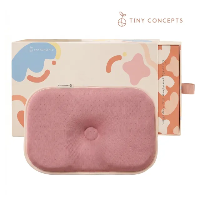 【TINY CONCEPTS】小點子 恬夢窩寶寶枕(幼兒枕 兒童枕 午睡枕 防蟎枕 透氣 彌月禮 新生兒禮 台灣製)