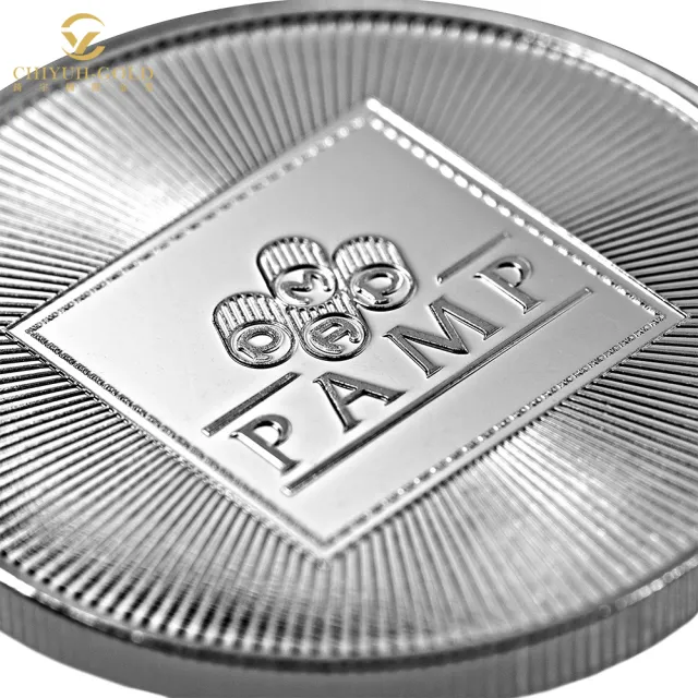 【CHIYUH-GOLD 錡宇金業】PAMP-投資型銀幣１盎司(31.1克)-國際銀幣