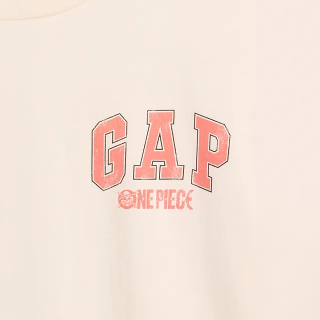 【GAP】Gap × ONE PIECE航海王圖案T恤-象牙白(1179961)