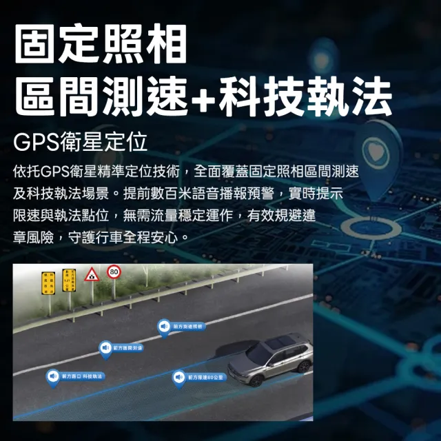 【Autotek】2K+1K超清前後雙錄Wifi行車記錄器 多重測速照相 TS碼流
