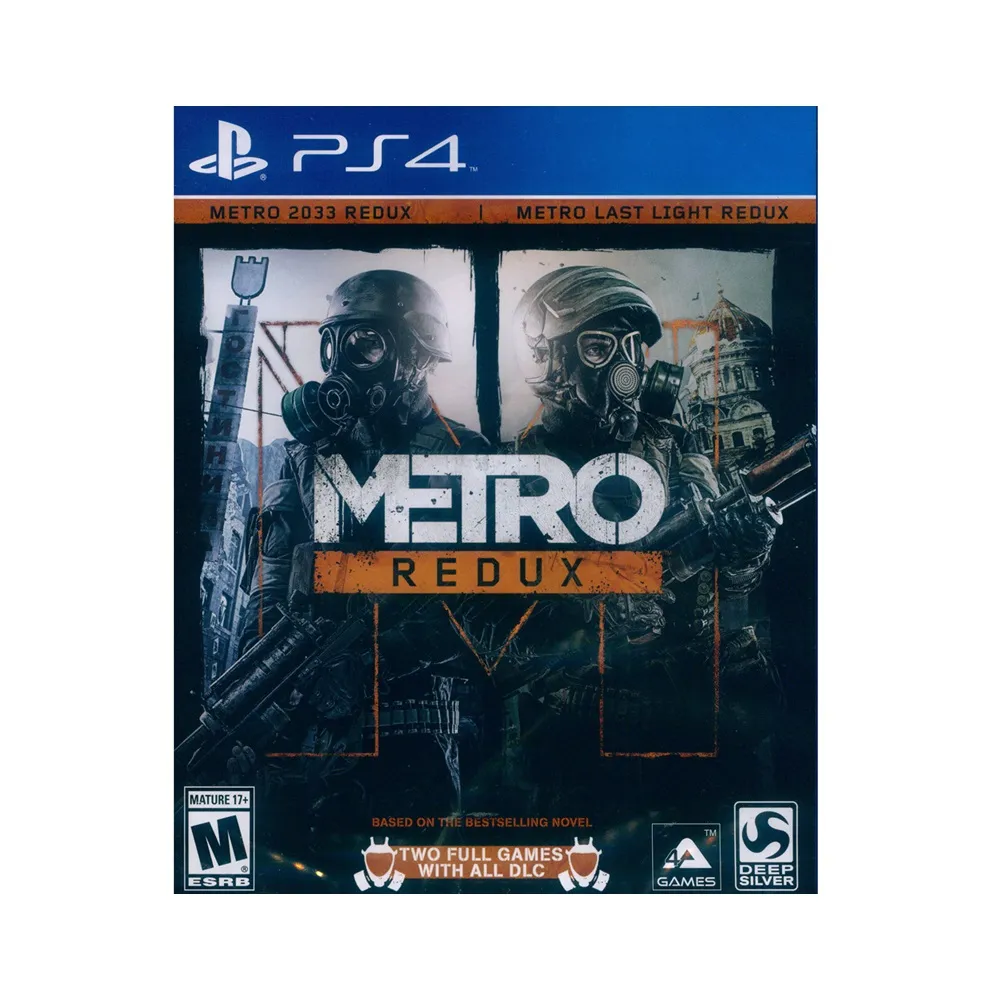 【SONY 索尼】PS4 戰慄深隧二合一終極完整加強版 英文美版(METRO REDUX)