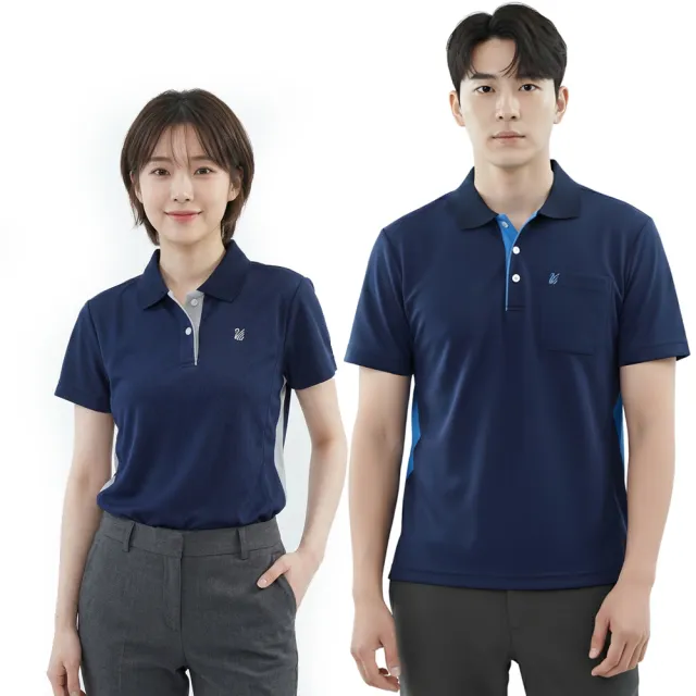 【遊遍天下】MIT台灣製男女款抗UV吸濕排汗短袖POLO衫 多色多款(M-5L 大尺碼)