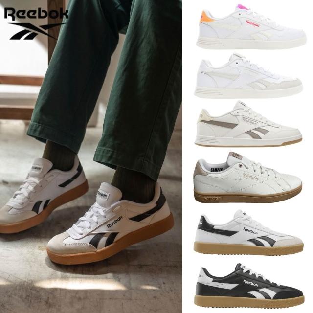 【REEBOK】百搭小白鞋 休閒鞋 運動鞋 平底鞋 焦糖底_男/女(八款任選)_COURT ADVANCE/SMASH EDGE