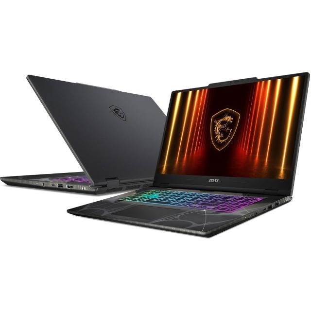 升級32G★【MSI 微星】17吋Core 7-240H RTX5050 電競筆電(Cyborg 17/16G/512GB/W11/B2RWEKG-425TW)