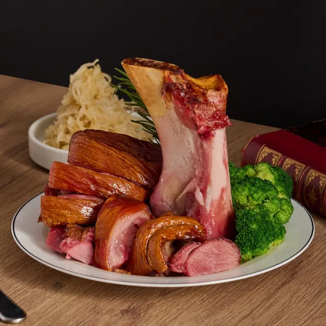 秘傳美食酥烤脆皮德國豬腳