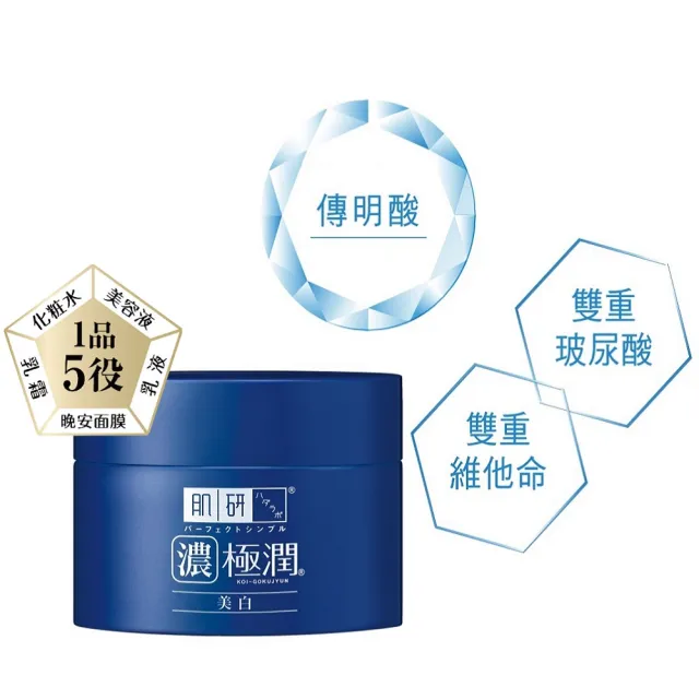 【肌研】官方直營 極潤高機能多效美白凝露(100g / 2入)