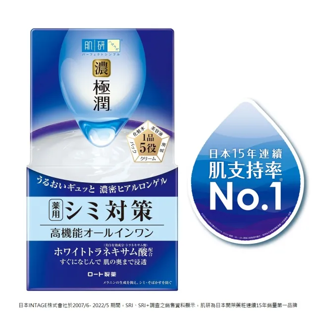 【肌研】官方直營 極潤高機能多效美白凝露(100g / 2入)
