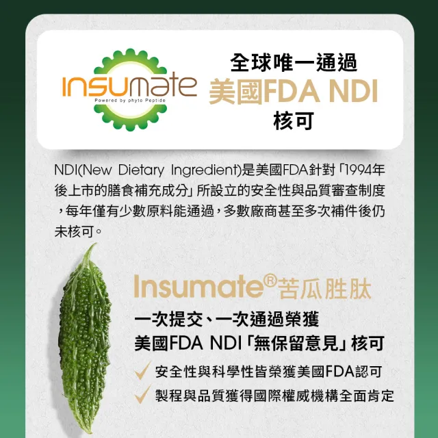 【EatBLISS 益比喜】善又穩專利苦瓜胜肽膠囊2入組(30入/盒)(超級苦瓜. 定序19肽鉻維持醣類正常代謝)