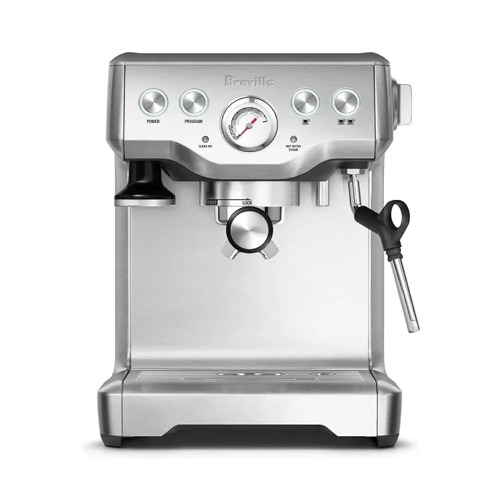 【Breville】BES840XL the Infuser™ 半自動義式咖啡機（金屬銀）(總代理公司貨)