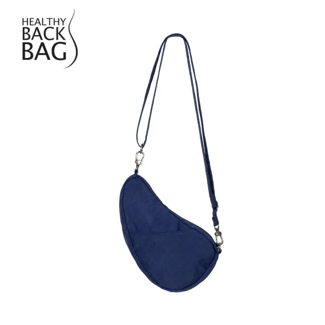 【HEALTHY BACK BAG】官方直營-基本款 TEXTURED NYLON BAGLETT 斜背包-裏海藍 男側背包 女側背包 小包
