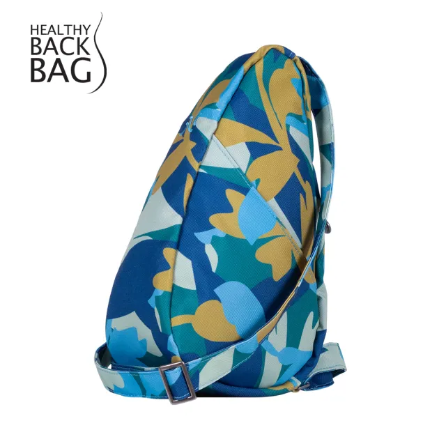 【HEALTHY BACK BAG】官方直營-印花系列 RECYCLED PRINT SLING 斜背包-晴空花影 男包 女包 側背包 斜背包