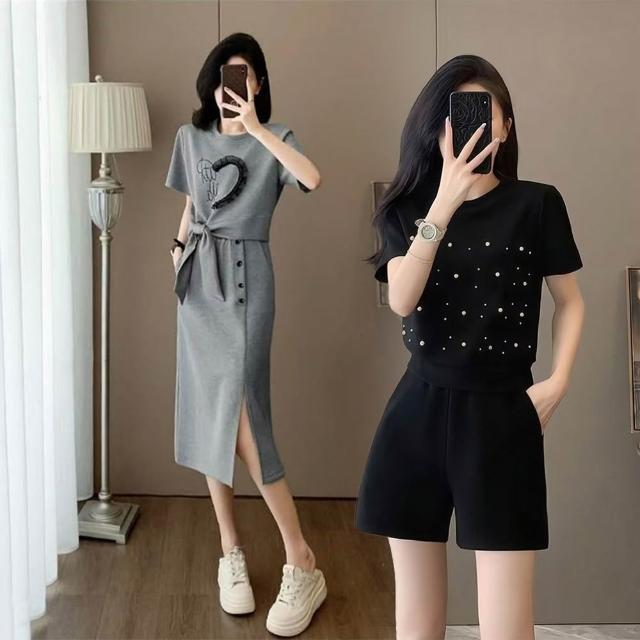【Pure 衣櫃】設計感減齡氣質顯瘦兩件套(女上衣/KDAY-915/916/1064/1363/938)