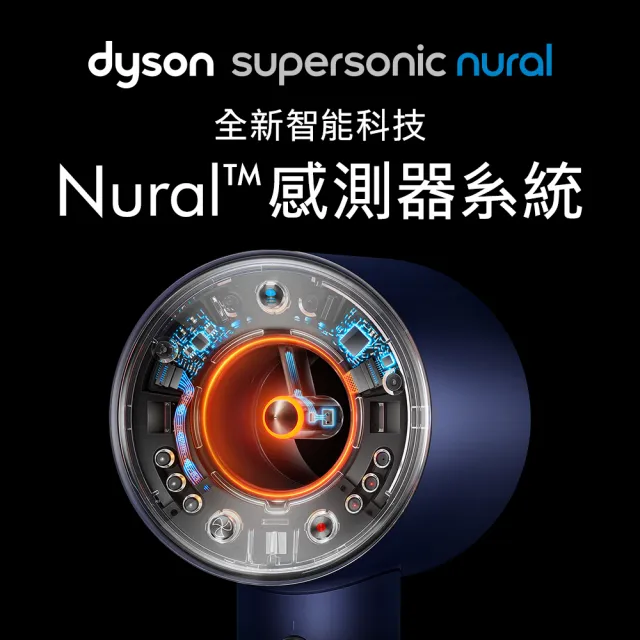 【dyson 戴森】HD16 吹風機 溫控 負離子(普魯士藍) + HT01 二合一吹風直髮器 (銀銅色) (超值組)