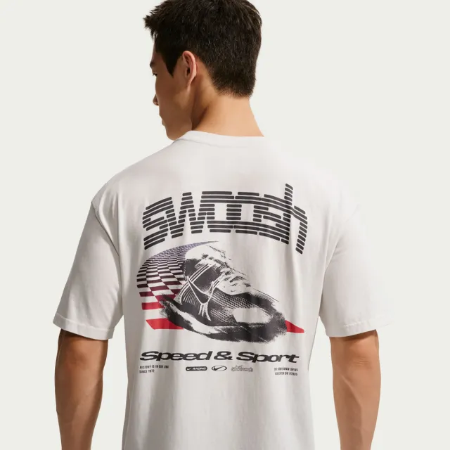 【NIKE 耐吉】短袖上衣 男 訓練 慢跑 AS U NSW TEE LSE SPEED AND SPO 白 IM3778-030(3S5016)
