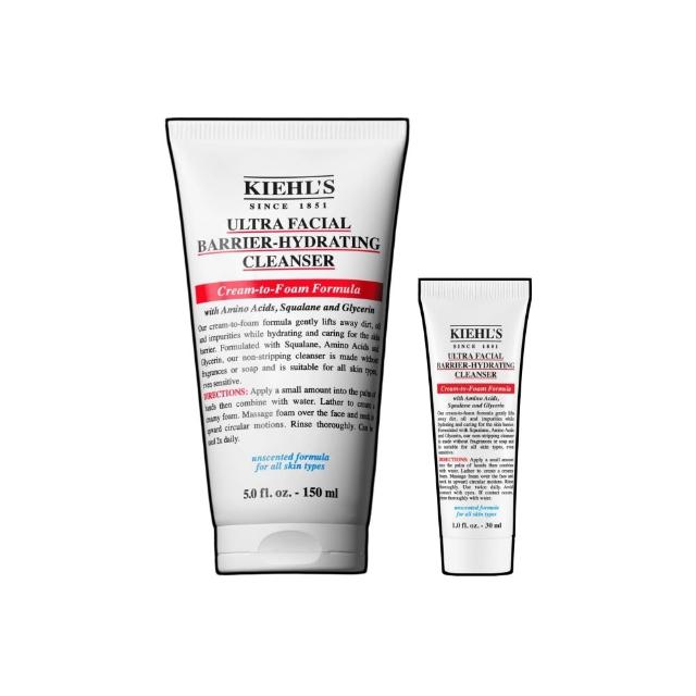 【Kiehl’s 契爾氏】官方直營 舒敏修復B5潔面乳150ml(Kiehl’s/新品上市/大瓶裝/洗面乳/保濕)