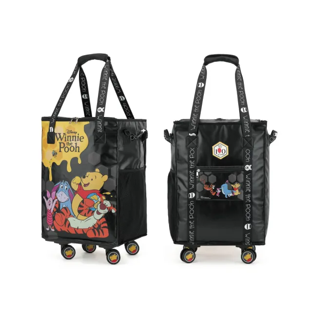 【Disney 迪士尼】Disney 小熊維尼好朋友 擁抱款系列 倉酷包2代-小款(可登機 防潑水