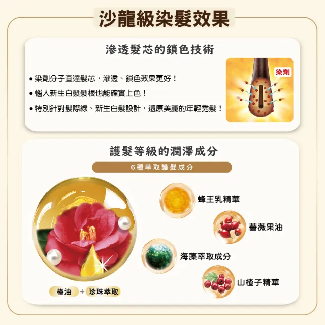 【DARIYA】沙龍級白髮專用快速染髮霜