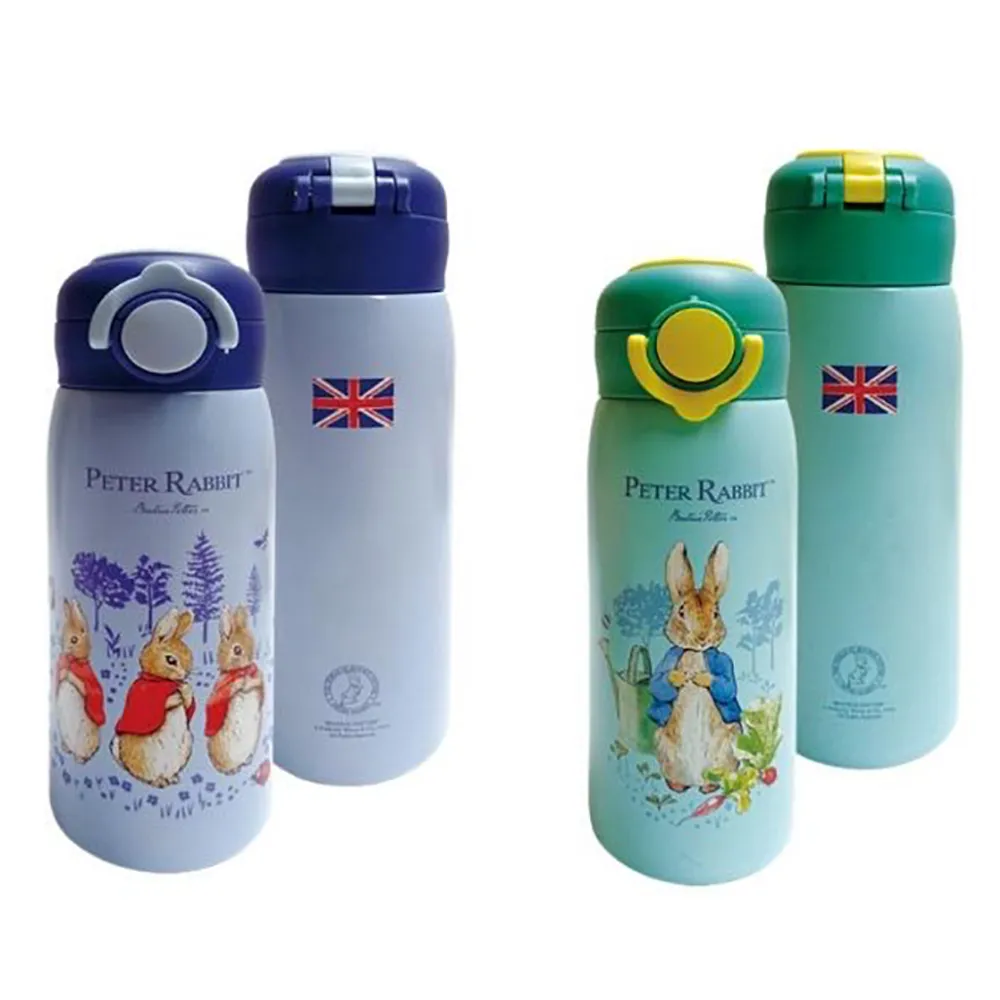 【PETER RABBIT 比得兔】比得兔兒童款304 不鏽鋼保溫杯 環保杯400ml