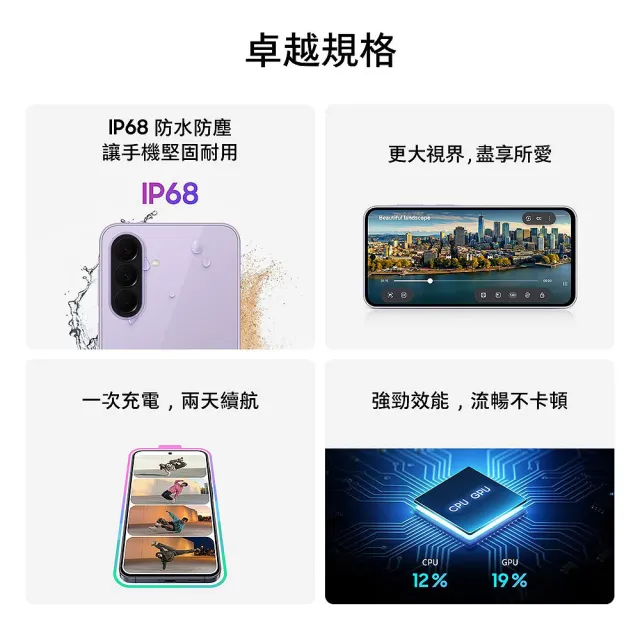 【Samsung 三星】Galaxy A37 5G 6.7吋(8G/256G/Exyno1480/5000萬鏡頭畫素)
