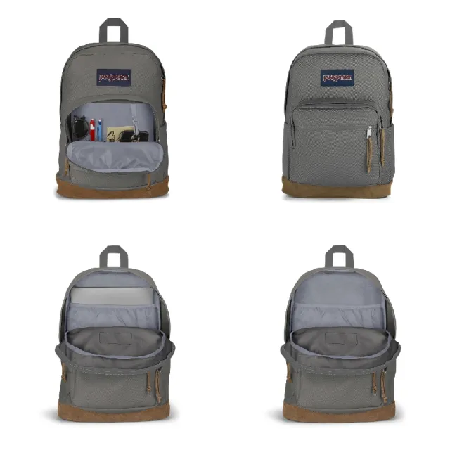 【JANSPORT】雙11 後背包 Right Pack 灰 15吋筆電包 書包 大容量 Cordura JS0A4QVA7H6