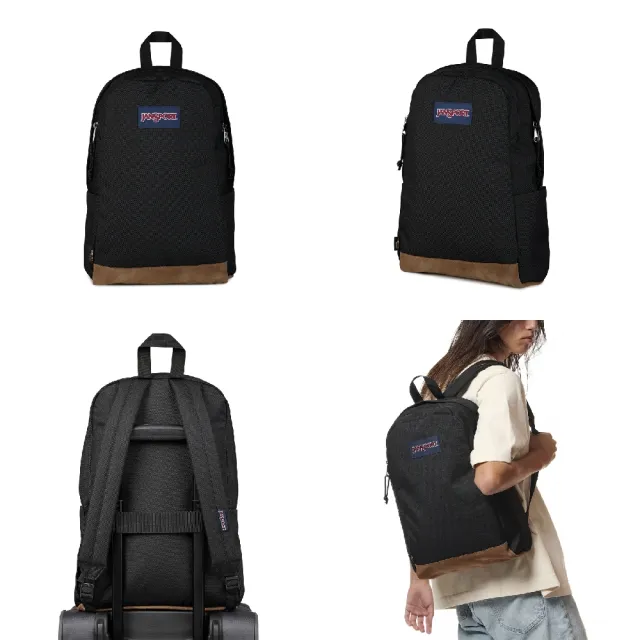 【JANSPORT】雙11 後背包 Right Pack Sleek 經典黑 13吋筆電包 書包 JS0A897X008