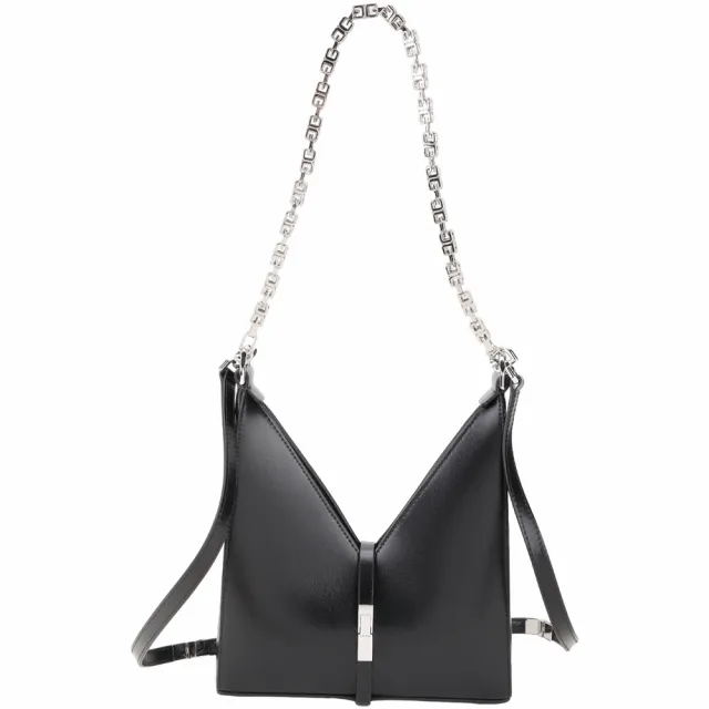 【GIVENCHY 紀梵希】CUT OUT 字母鍊帶肩背/斜背包(2款可選)