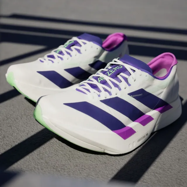 【adidas 愛迪達】ADIZERO ADIOS PRO 4 跑鞋 運動鞋 慢跑鞋 男鞋 JR1656