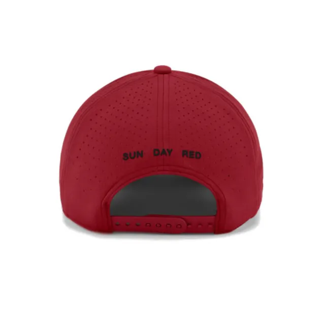 【SUN DAY RED】男款 高爾夫球帽 排汗 透氣 棒球帽 遮陽帽 (白/黑/深藍/紅/米) CYPRESS TOUR SNAPBACK
