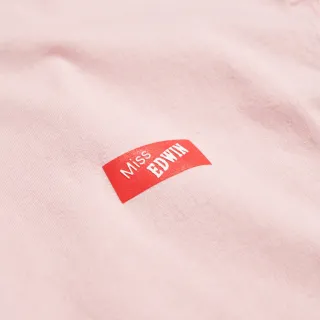 【EDWIN】女裝 無袖背心(粉紅色)