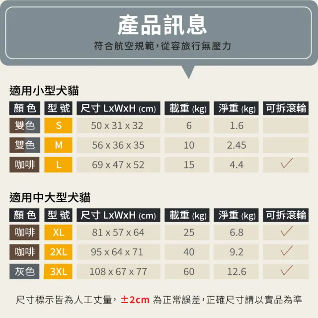 【doter 寵愛物語】飛行者航空運輸籠S（50x31x32cm）(外出籠/寵物籠)