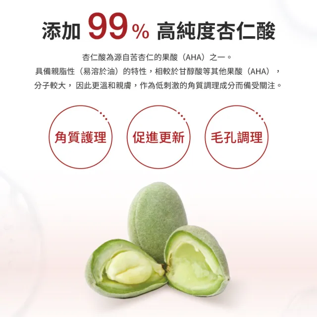 【DR.WU 達爾膚】杏仁酸亮白煥膚精華18% 30ML