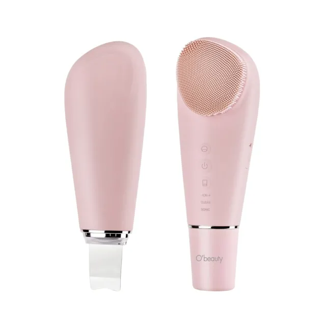 【Obeauty 奧緹】雙效淨膚鏟皮機 UFS-242 (居家美容 保養 震動 清潔 潔膚儀 潔面儀 洗臉機)