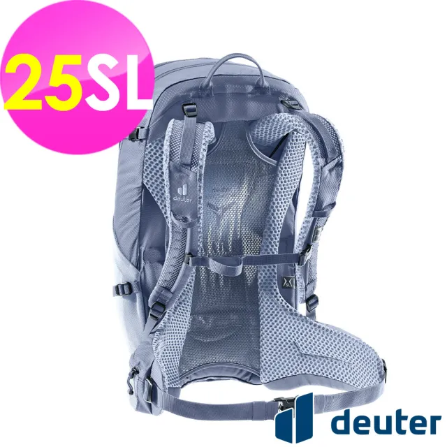 【deuter】FUTURA透氣網架背包25SL(3400226水藍/戶外旅遊/日常休閒/旅行/登山健行)