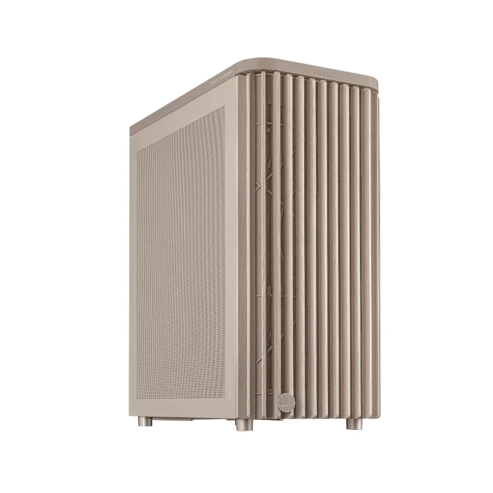 【ASUS 華碩】ProArt PA401 木質網狀版 燕麥色 電腦機殼(PA401-WOOD-MESH-BEIGE)