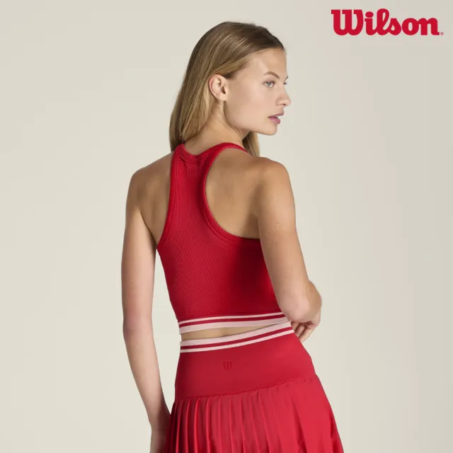 【WILSON】On The Daily Brami Varsity Red 女款 服飾 運動背心 紅色 WW00284R044001