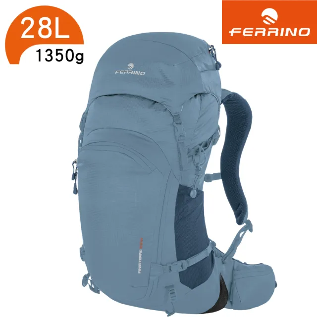 【FERRINO】雙11 女登山健行網架背包 淺藍 Finisterre 28 Lady 75748