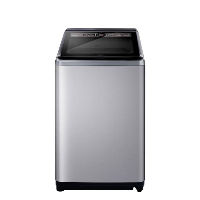 【Panasonic 國際牌】家電快配★MOMO獨家15公斤變頻直立式洗衣機-炫銀灰(NA-V150MDS-L)