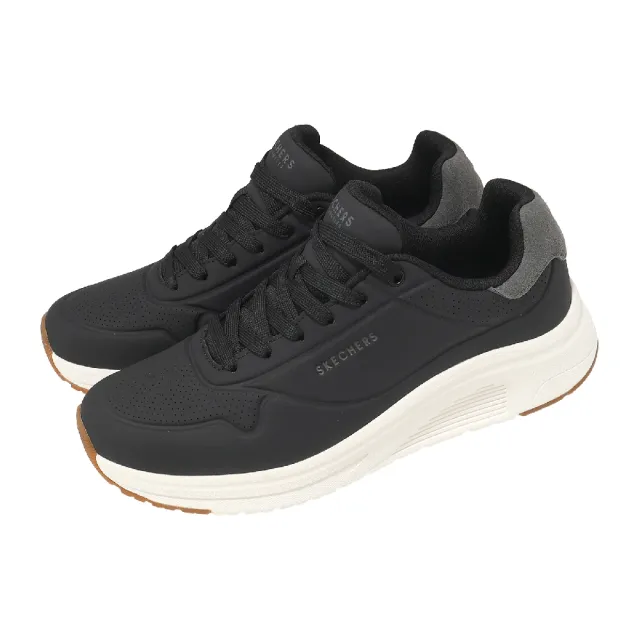 【SKECHERS】休閒鞋 Uno Lite 2 男鞋 黑 輕量 緩衝 運動鞋 183530BLK